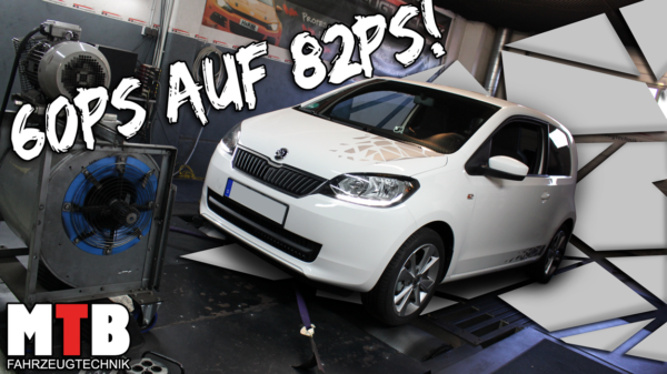 VW Up! 1.0 MPI 60PS auf ca. 75PS